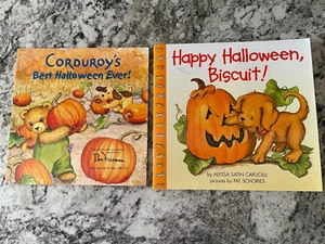 Corduroy's Best Halloween Ever by Don Freeman and Happy Halloween Biscuit Book - Picture 1 of 4