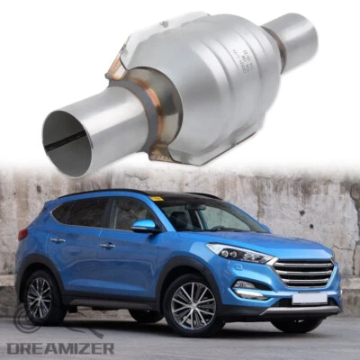 Convertidor catalítico de entrada y salida de 2" aprobado por la EPA para Hyundai Tucson 2,0 L 2,4 L Foto 1 de 4