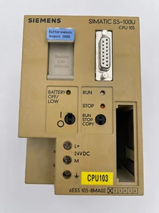 Siemens SIMATIC S5-100U 6ES5-103-8MA02 Programmable Controller - Bild 1 von 8
