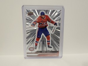 2023-24 Upper Deck Series 1 Outburst Silver Kirby Dach #98 Montreal Canadians