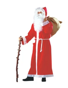 Nikolaus Stoffmantel Weihnachtsmannkostüm Nikolauskostüm Made in EU - Bild 1 von 1