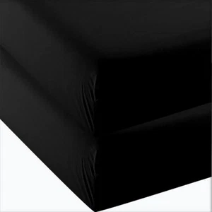 2PACK FITTED SHEETSPRIME 1800 SERIES ULTRA SOFT & COMFORTABLE DOUBLE BRUSHED MIC - Picture 1 of 5