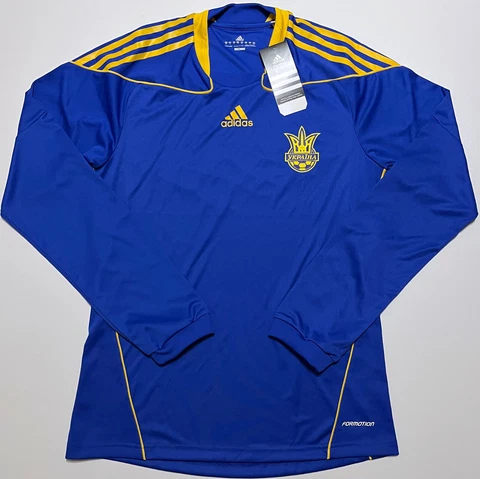 Ukraine Team Player Issue 2010/2011 Away Adidas Shirt Football Soccer Size M Cover