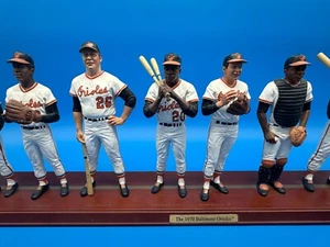 The Danbury Mint 1970 Baltimore Orioles World Series Champsions 10 Player Statue - Picture 1 of 15