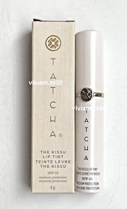 Nuovo rossetto TATCHA The Kissu Lip Tint SPF 25 4 g full size - tonalità fiore di prugna - Foto 1 di 3
