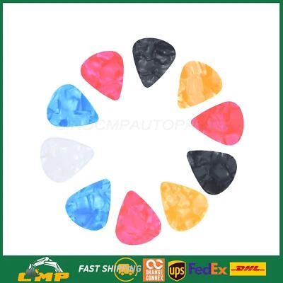 10X Gitarrenplektren Set Musik Gitarre Plektrum Plektren Blättchen Guitar Picks - Bild 1 von 3