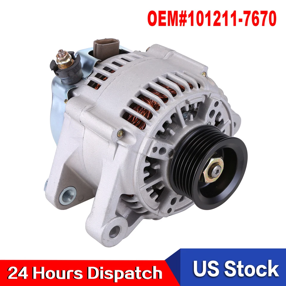 New Alternator For 3.0L Toyota Sienna 1998 1999 2000 2001 2002 2003 101211-7520 Foto 1 de 4