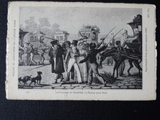 Postcard-manners and customs of the old paris Cuckoos de versailles