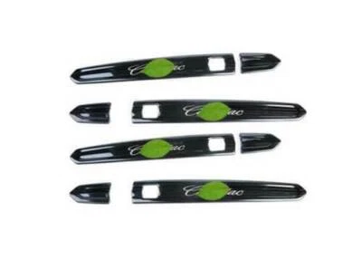 Cubierta de manija de puerta lateral de titanio negra para Cadillac CT4 CT6 XT5 XT6 XTS ATS Foto 1 de 4