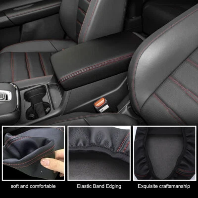 For Honda CR-V CRV 2023-2024 PU Leather Center Console Armrest Cover Cushion - Image 1 of 4