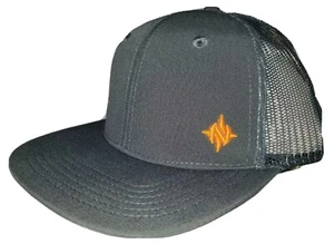 Nomad Outdoors Gray Flat Bill Hunting Snapback Trucker Hat Cap OSFM NEW - Picture 1 of 7