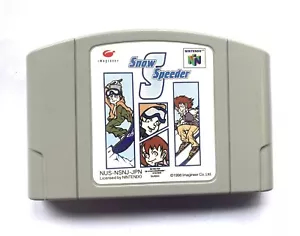 Snow Speeder S - Nintendo 64 N64 - Giappone NTSC-J - Solo carrello - Foto 1 di 4