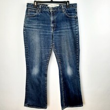 Vintage Gap 2003 Women's Boot Cut Stretch Jeans Size 12 Medium Wash Y2K Mid Rise
