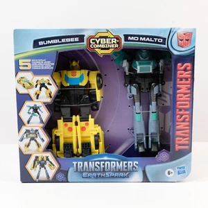 NUEVO Hasbro Transformers Earthspark Cyber-Combiner Bumblebee & Mo Malto Nuevo en caja - Imagen 1 de 12