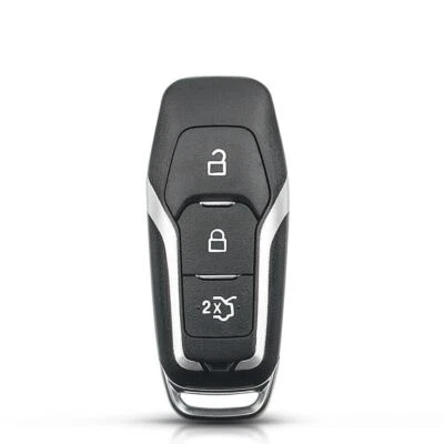3 Buttons Flip Keyless Entry Remote Folding Key Fob Shell For Ford Fusion 13-16 - Image 1 of 4