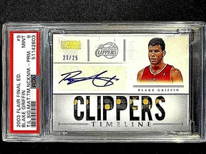 READ BLAKE GRIFFIN 2012 National Treasures Timeline Jersey Auto /25 PSA 9 = GRD841 - Bild 1 von 2