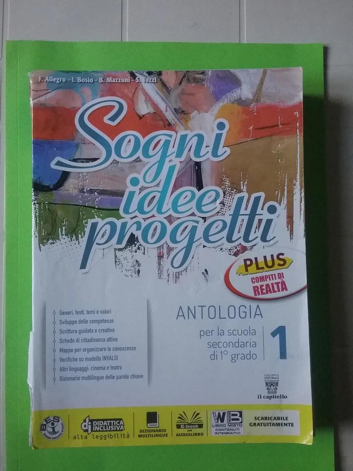 Allegro Bosio Mazzoni Tozzi - Sogni idee progetti - antologia 1 - Immagine 1 di 1