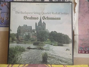 BRAHMS 3 STRING QUARTETS, BUDAPEST STRING QUARTET SERKIN - 2 LP M2S 734 - Picture 1 of 1