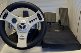 InterAct Concept 4 Racing Wheel & Pedals For Sega Dreamcast