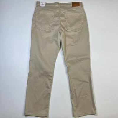 Lucky Brand Pants Men’s 36x30 Tan 410 Athletic Straight 5 Pocket Chino NEW - Image 1 of 4