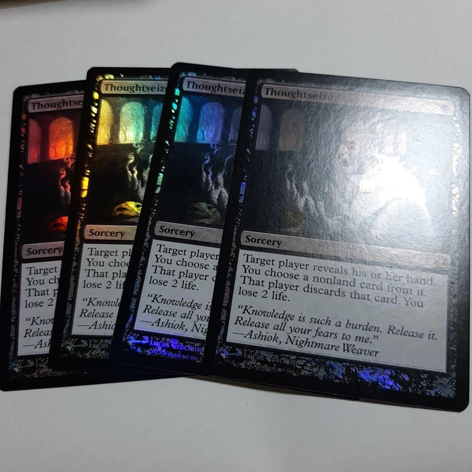 Foil Thoughtseize/Thoughtseize Set Of 4 Theros Ths - Image 1 of 2