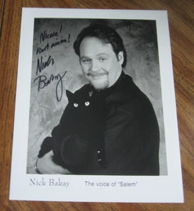 Nick Bakay Actor Autographed Signed 8X10 Photo "Sabrina the Teenage Witch" Salem - Picture 1 of 3