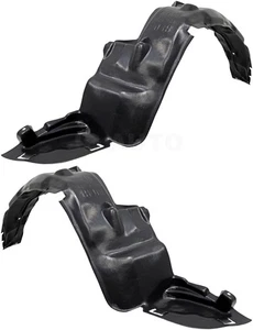 For 1992-1995 Honda Civic Front Fender Liner Driver and Passenger Pair Inner - Picture 1 of 7