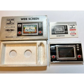 NINTENDO GAME AND & WATCH Turtle Bridge 1982 with Box Direct From Japan