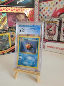 Pokémon Starmie CGC 6.5 Ex/NM+ BS 064/102 Base Set ENG - Bild 1 von 2