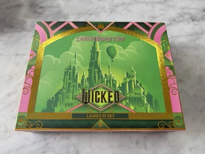 Limited Edition Rare Peter Alexander Wicked Shortie Pyjama Set BOXED Size Medium - image 1 of 4