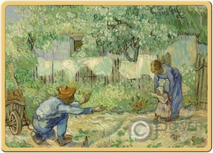 FIRST STEPS Vincent Masterpieces Van Gogh 1/500 Oz Moneda Oro 1$ Tokelau 2022 - Bild 1 von 3