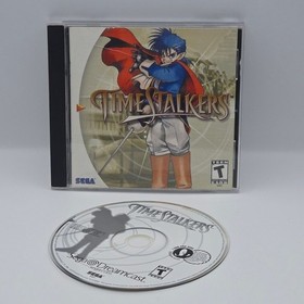 Sega Time Stalkers Dreamcast NTSC-U/C Silver RPG Dungeon Crawler VMU Support