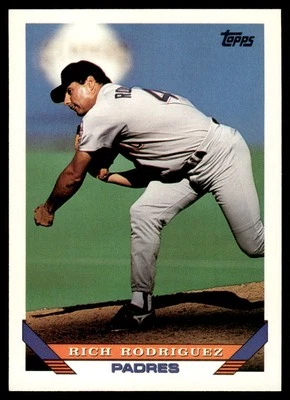 1993 Topps Rich Rodriguez San Diego Padres #693 - Image 1 of 2