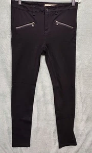Pantalones Jegging DKNY Negros Talla 10 - Cintura 32" - Entrepierna 30.5" - Elásticos - Imagen 1 de 10