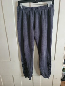Victoria's Secret Pink Gray Dog Logo Sweatpants Legging Womens Size Small S - Picture 1 of 3
