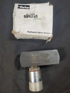 Válvula de control de flujo hidráulico Parker F800S Colorflow 5000 PSI usada IOB - Imagen 1 de 8