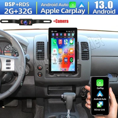 Rotatable Android 13 Carplay Car Radio Stereo GPS BT For Nissan Xterra 2000-2008 Foto 1 de 4