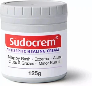 Sudocrem 125g Antiseptic Healing Cream Nappy Rash Zinc Oxide Eczema Minor Burns - Picture 1 of 5