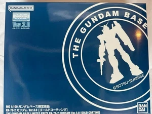 Bandai THE GUNDAM BASE LIMITED PRIZE RX-78-2 GUNDAM Ver. 3,0 GOLDBESCHICHTUNG - Bild 1 von 1