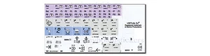 "Pegatinas virtuales para teclado de DJ ""Llaves de tamaño estándar de Apple"" -!! ¡NUEVO!¡! - Imagen 1 de 1