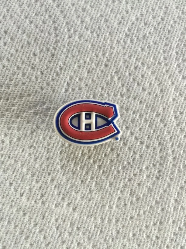 MONTREAL CANADIENS JIBBITZ NHL JIBBITZ MONTREAL CANADIENS SHOE CHARM FITS CROCS  - Image 1 of 1