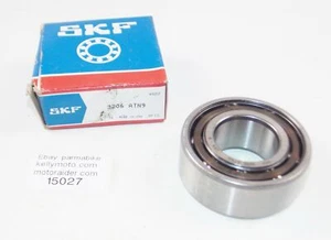 SKF 3206 ATN9 Eckig Kontakt Ball Lager, Doppel Reihe D 30x62x23.8mm Motorrad - Bild 1 von 4