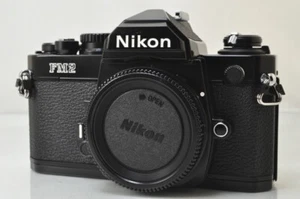 [NEUWERTIG] Nikon New FM2 analoge Spiegelreflexkamera schwarz 35 mm Gehäuse #6246 - Bild 1 von 13