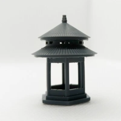SSMODEL 1:72 Vintage Garden Gazebo Dome Pavilion - Image 1 of 3