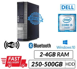 Rápido PC Ordenador Dell OptiPlex 3040 SFF Intel Core i5 6th Gen DVD Wifi USB - Imagen 1 de 2