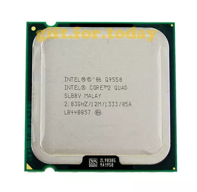 Intel Core 2 Quad Q9550 12M 1333 SLB8V 2.83 GHz Quad-Core LGA775 CPU Processor - Image 1 of 2