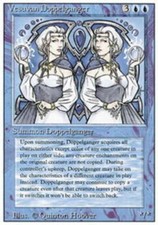 1x Vesuvan Doppelganger Heavy Play, English 3rd Edition Revised MTG Magic