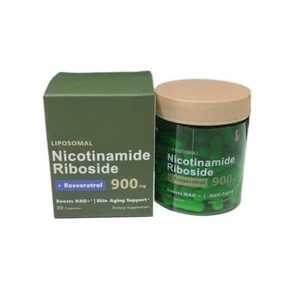 Supplement , Niacinamide Riboside, Resveratrol, Anti Aging, 80 capsules - Picture 1 of 17