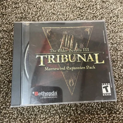 Elder Scrolls III Tribunal Morrowind 2002 PC Expansion CD-ROM RPG Game - Image 1 of 4