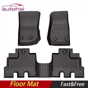 Alfombrillas de coche para Jeep Wrangler Unlimited 14-18 4 puertas revestimiento de carga alfombra - Imagen 1 de 15